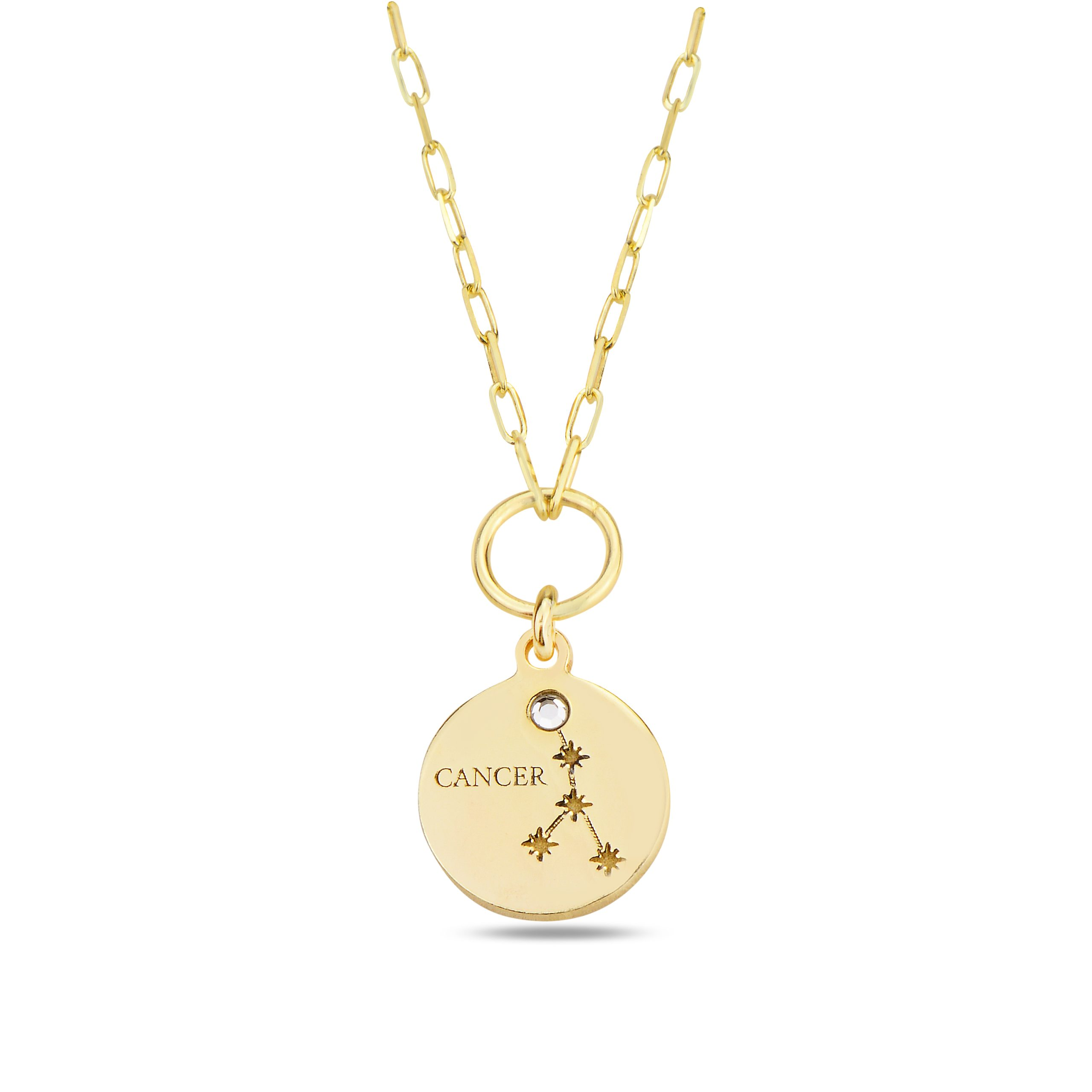 SWAROVSKI CANCER HOROSCOPES NECKLACE