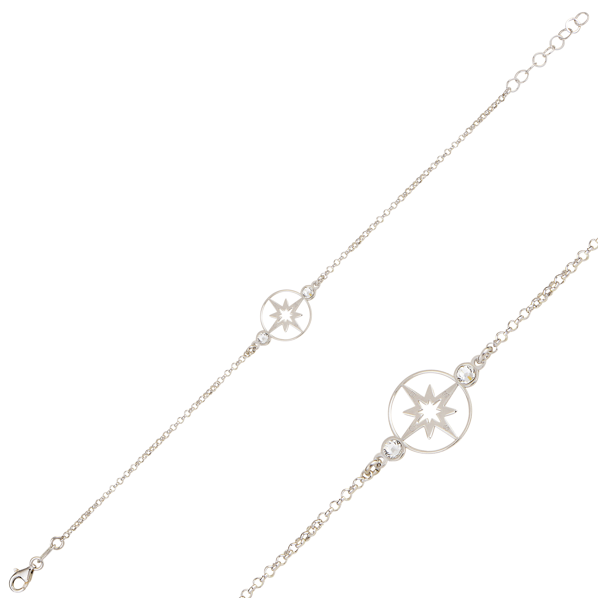 SWAROVSKI NORTH STAR BRACELET WITH STONES