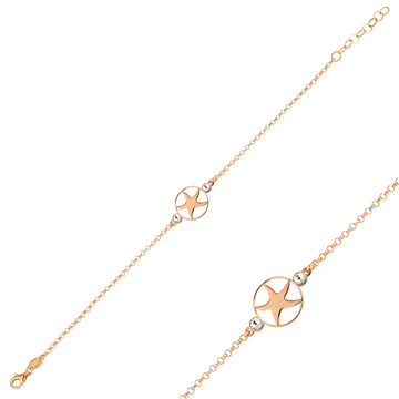 SWAROVSKI STONE STARFISH BRACELET