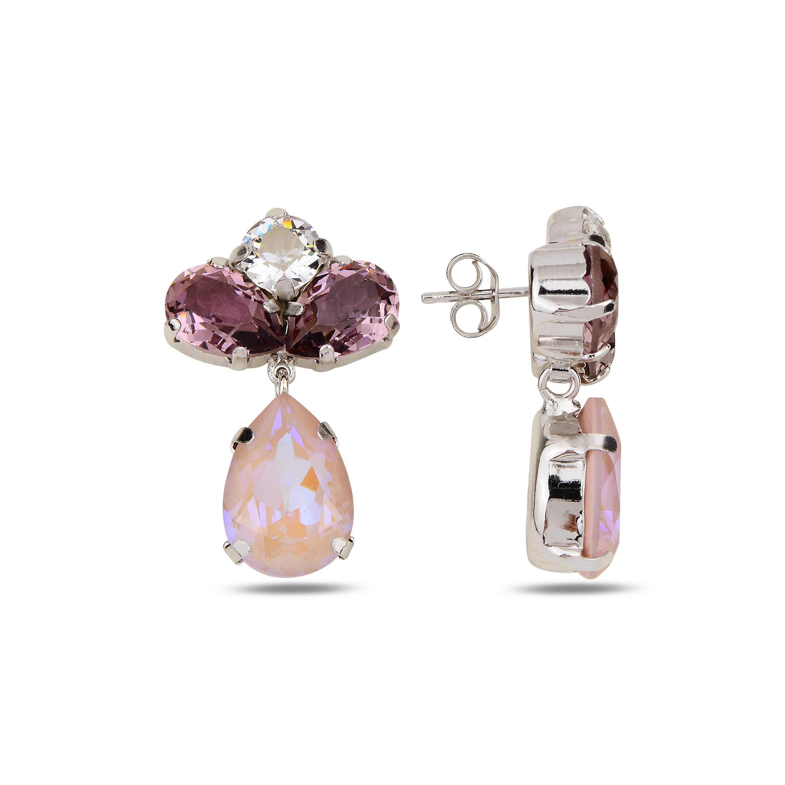 Swarovski Stone Drop Dangle Earrings