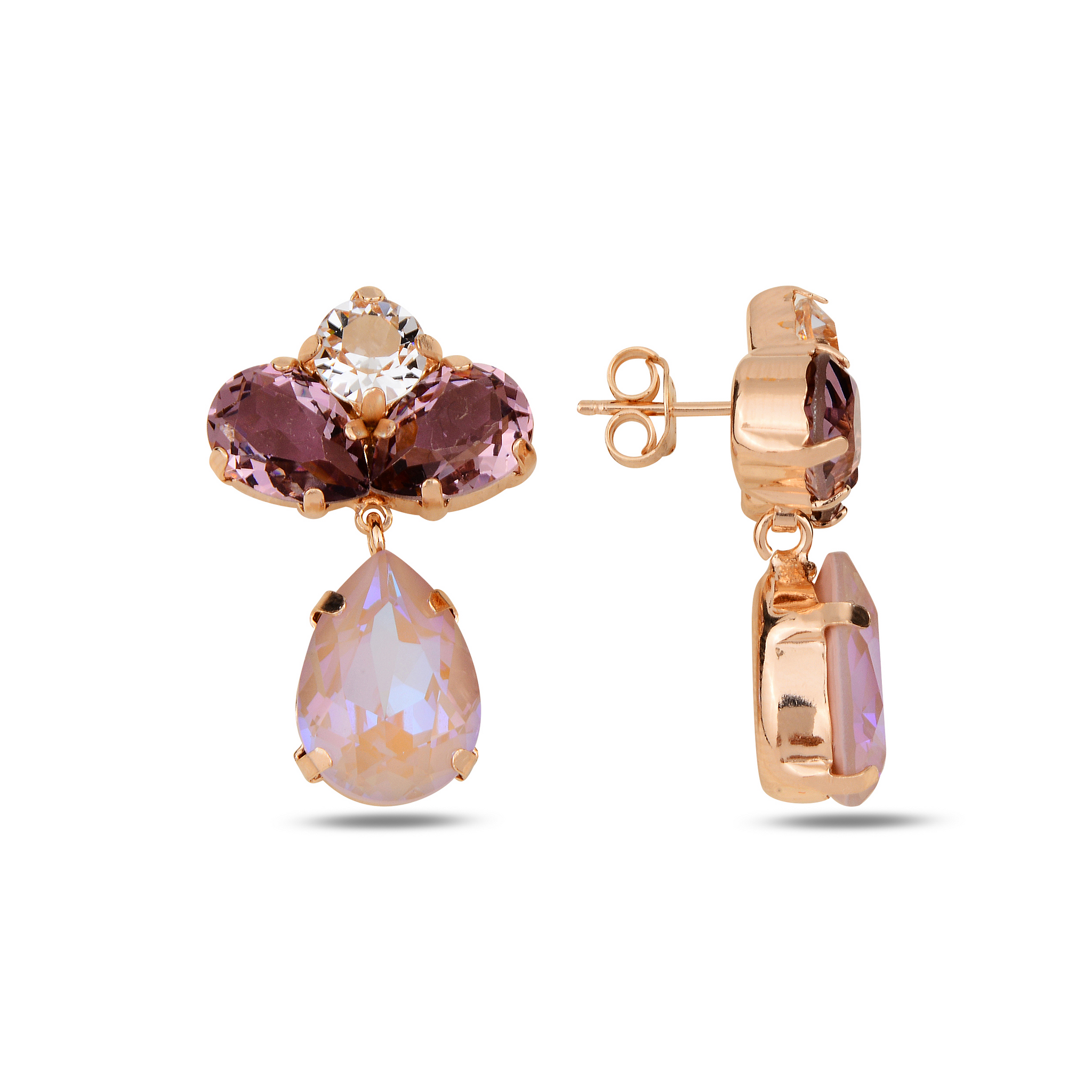 Swarovski Stone Drop Dangle Earrings